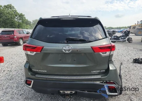 2018 Toyota Highlander Limited from USA, damaged, VIN 5TDDZRFH3JS888511